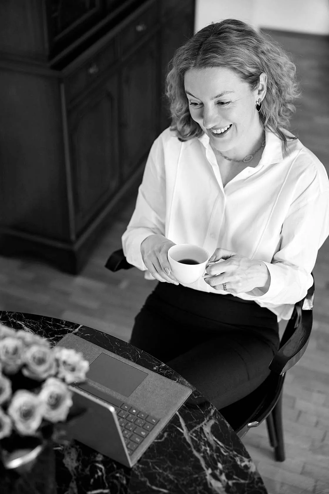 Dr. Irina Kisielowa during a teaching session